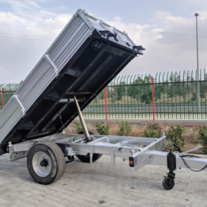 Single axle semi-trailer